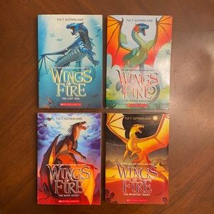 Kids books: Wings of fire (book 2-5 from the series)